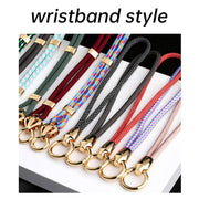 SULADA Multifunctional Universal Mobile Phone Wrist Lanyard(Black White)