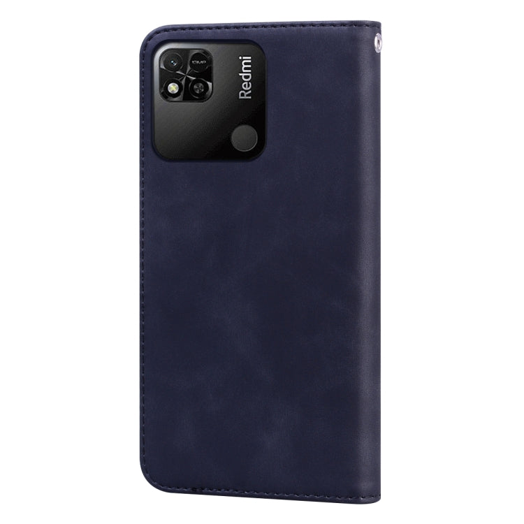 For Xiaomi Redmi 10A 4G Frosted Business Magnetic Horizontal Flip PU Phone Case(Black) - free shipping - PMC TechLife - Order now!