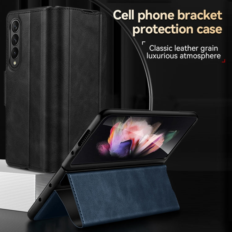 For Samsung Galaxy Z Fold2 / W21 SULADA All-inclusive Magnetic Snap Flip Leather Phone Case(Green) - free shipping - PMC TechLife - Order now!