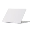 For MacBook Air 15.3 inch A2941 Laptop Frosted Style PC Protective Case(White) - MacBook Air Cases by PMC TechLife | Online Shopping South Africa | PMC TechLife | Buy Now Pay Later Mobicred