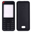 For Nokia 208 Full Housing Cover(Black) - Full Housing Cover by PMC TechLife | Online Shopping South Africa | PMC TechLife