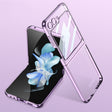 For Samsung Galaxy Z Flip5 GKK Integrated Electroplating Full Coverage Phone Case(Purple) - Galaxy Z Flip5 Cases by GKK | Online Shopping South Africa | PMC TechLife