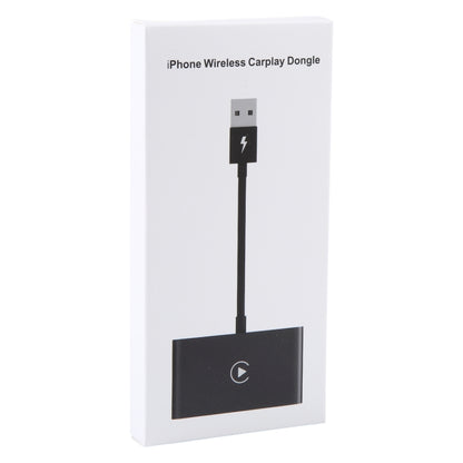 USB + USB-C / Type-C Wired to Wireless Carplay Adapter for iPhone(Black) - free shipping - PMC Jewellery - Order now!