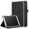 For 9-11 inch Marble Cloth Texture Horizontal Flip Universal Tablet PC Leather Case with Pen Slot & Holder(Black) - 10 - 11 inch by PMC TechLife | Online Shopping South Africa | PMC TechLife | Buy Now Pay Later Mobicred