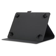 For 9-11 inch Marble Cloth Texture Horizontal Flip Universal Tablet PC Leather Case with Pen Slot & Holder(Black)