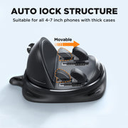 JOYROOM JR-ZS354 360 Degrees Rotatable Dashboard Car Phone Holder(Black)