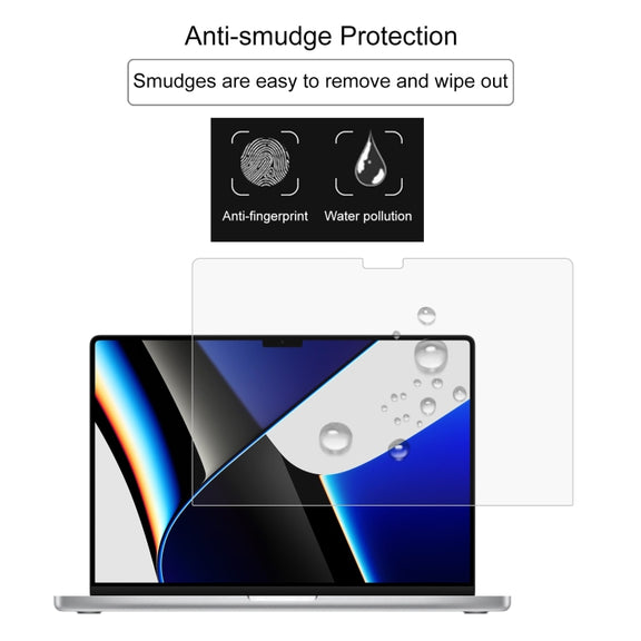 For MacBook Pro 14.2 inch A2442/A2779 25pcs 9H Laptop Screen Explosion-proof Tempered Glass Protective Film