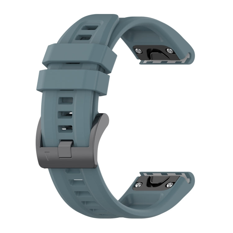 Compatible with Garmin Epix Pro 47mm Solid Color Silicone Watch Band(Rock Cyan) - free shipping - PMC TechLife - Order now!