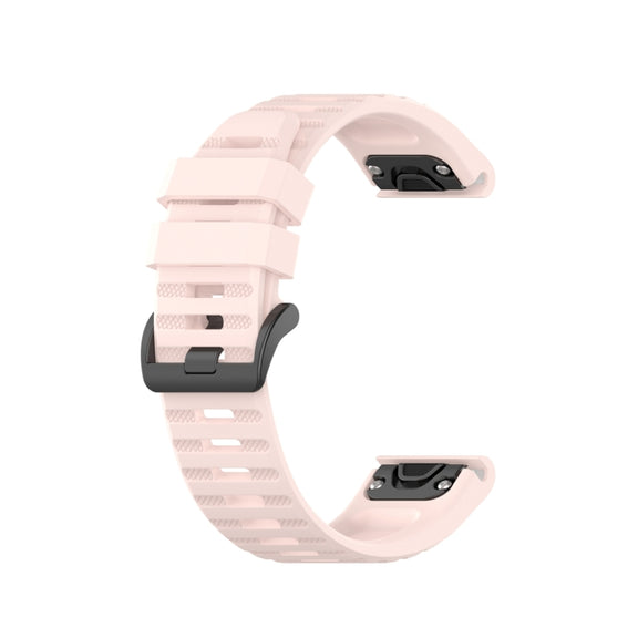 Compatible with Garmin Epix Pro 51mm Sports Silicone Watch Band(Light Pink)