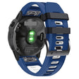 Compatible with Garmin Epix Pro 51mm Sports Two-Color Silicone Watch Band(Midnight Blue+White) - free shipping - PMC TechLife - Order now!