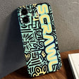 For iPhone 12 Painted Pattern Precise Hole PC Phone Case(Green SCR) - iPhone 12 / 12 Pro Cases by PMC TechLife | Online Shopping South Africa | PMC TechLife