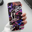 For iPhone XS Max Painted Pattern Precise Hole PC Phone Case(Comics Umbrella Boy) - More iPhone Cases by PMC TechLife | Online Shopping South Africa | PMC TechLife