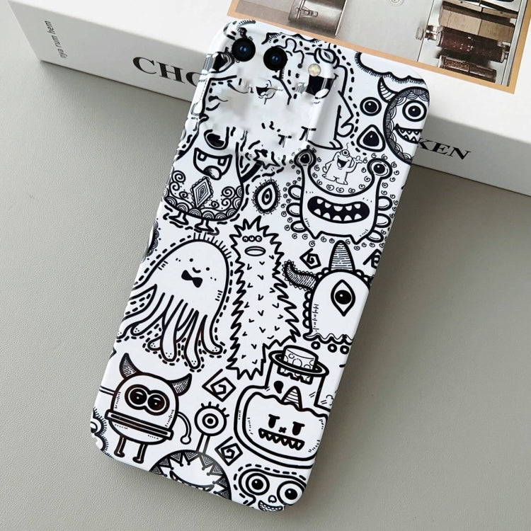 For iPhone 8 Plus / 7 Plus Painted Pattern Precise Hole PC Phone Case(Bottle Monster) - More iPhone Cases by PMC TechLife | Online Shopping South Africa | PMC TechLife