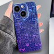 For iPhone 15 Painted Pattern Precise Hole PC Phone Case(Red Blue Graffiti) - iPhone 15 Cases by PMC TechLife | Online Shopping South Africa | PMC TechLife