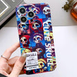 For iPhone 15 Pro Max Painted Pattern Precise Hole PC Phone Case(Cute Skull) - iPhone 15 Pro Max Cases by PMC TechLife | Online Shopping South Africa | PMC TechLife