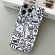 For iPhone 15 Pro Max Painted Pattern Precise Hole PC Phone Case(Bottle Monster) - iPhone 15 Pro Max Cases by PMC TechLife | Online Shopping South Africa | PMC TechLife
