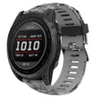 Compatible with Garmin Enduro 2 Camouflage Printed Silicone Watch Band(Grey+Army Camouflage) - free shipping - PMC TechLife - Order now!