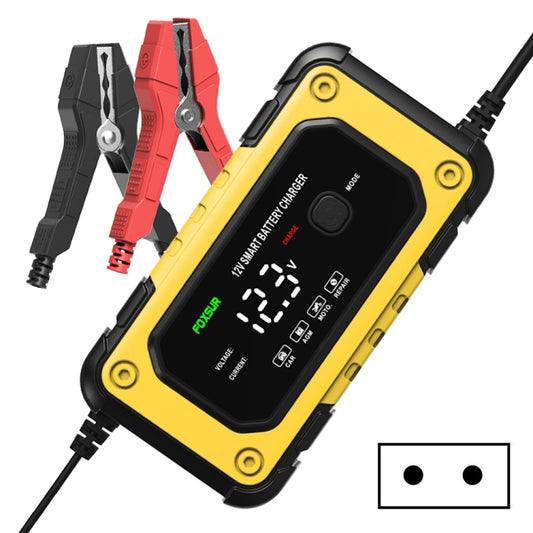 FOXSUR FBC1206E 6A 12V Car / Motorcycle Smart Battery Charger(EU Plug) - Battery Charger by FOXSUR | Online Shopping South Africa | PMC Jewellery | Buy Now Pay Later Mobicred