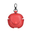 For Samsung Galaxy Buds Live / Pro Leather TWS Earphone Protective Case with Hook(Red) - Samsung Earphone Case by PMC TechLife | Online Shopping South Africa | PMC TechLife