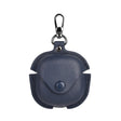 For Samsung Galaxy Buds Live / Pro Leather TWS Earphone Protective Case with Hook(Blue) - Samsung Earphone Case by PMC TechLife | Online Shopping South Africa | PMC TechLife