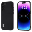 For Samsung Galaxy S23+ 5G ABEEL Genuine Leather Xiaoya Series Phone Case(Black) - free shipping - PMC TechLife - Order now!