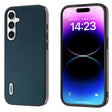 For Samsung Galaxy S23 FE 5G ABEEL Genuine Leather Xiaoya Series Phone Case(Dark Green) - free shipping - PMC TechLife - Order now!