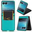 For Motorola Moto Razr 40 Ultra Litchi Texture Card Slot Phone Case(Green) - free shipping - PMC TechLife - Order now!