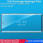 For Honor X9B 5G 2pcs imak Curved Full Screen Hydrogel Film Protector