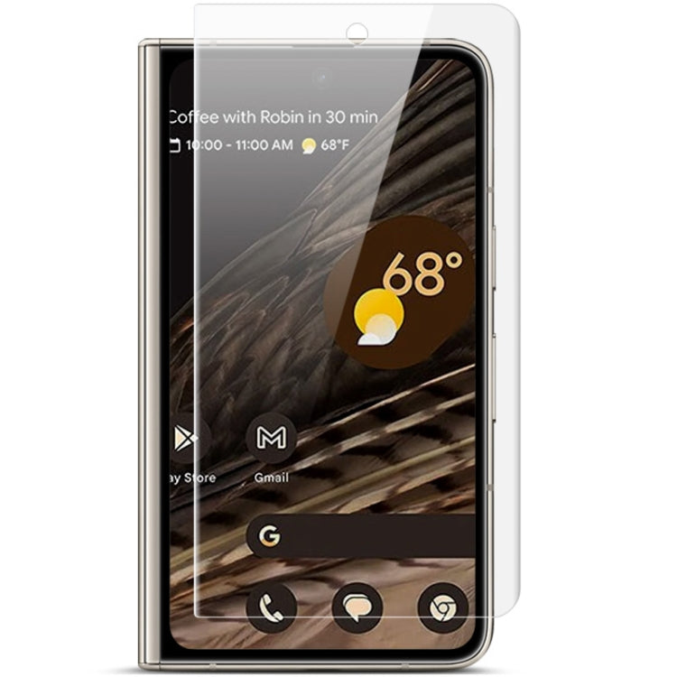 For Google Pixel Fold imak Full Screen Hydrogel Film Outer Screen + Back + Inner Screen Protector Set