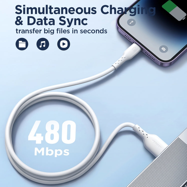 JOYROOM SA26-CL3 Flash Charge Series 30W USB-C / Type-C to 8 Pin Fast Charging Data Cable, Cable Length:1m(Black) - 2 in 1 Cable by JOYROOM | Online Shopping South Africa | PMC TechLife | Buy Now Pay Later Mobicred