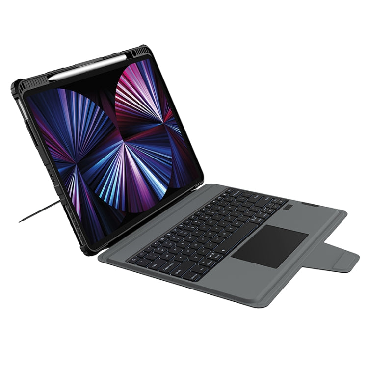 For iPad Pro 12.9 2020/2021/2022 Nillkin Bumper Combo Keyboard Case with Backlight - free shipping - PMC Jewellery - Order now!