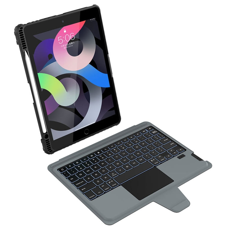 For iPad 10.2 2019/2020/2021 Nillkin Bumper Combo Keyboard Case with Backlight - free shipping - PMC Jewellery - Order now!