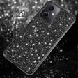 For Xiaomi Redmi Note 12 4G/5G Global Glitter Powder Shockproof TPU Phone Case(Black) - free shipping - PMC TechLife - Order now!