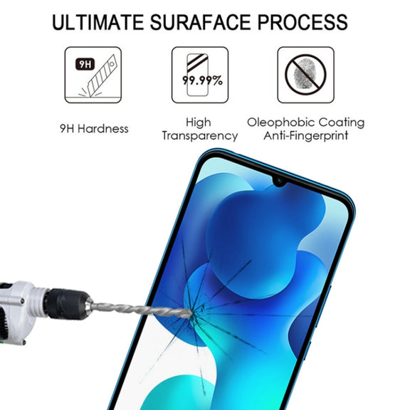 For Xiaomi Mi 10 Lite 25 PCS 3D Curved Edge Full Screen Tempered Glass Film(Black)