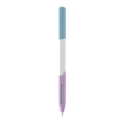 For Apple Pencil 2 LOVE MEI Rainbow Liquid Silicone Protective Pen Case(Blue)