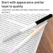 For Apple Pencil 2 LOVE MEI Rainbow Liquid Silicone Protective Pen Case(Blue)