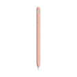 For Apple Pencil 2 LOVE MEI Frosted Leather Texture Silicone Protective Pen Case(Pink) - Pencil Accessories by LOVE MEI | Online Shopping South Africa | PMC TechLife