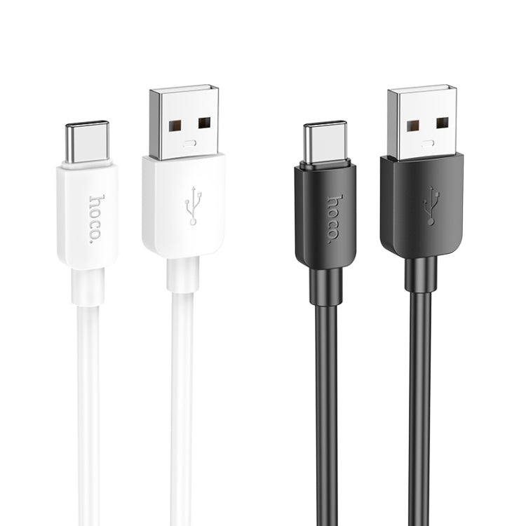 hoco X96 Hyper 1m 27W USB to USB-C / Type-C Charging Data Cable(Black) - USB-C & Type-C Cable by hoco | Online Shopping South Africa | PMC TechLife | Buy Now Pay Later Mobicred