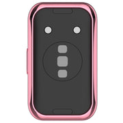 For Huawei Band 10 / 9 / 8 Full Coverage TPU Electroplating Watch Protective Case(Pink)