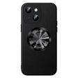 For iPhone 15 Plus SULADA Microfiber Leather MagSafe Magnetic Phone Case(Black) - iPhone 15 Plus Cases by SULADA | Online Shopping South Africa | PMC TechLife