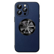 For iPhone 13 Pro SULADA Microfiber Leather MagSafe Magnetic Phone Case(Blue)