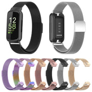 For Fitbit Inspire 3 Milanese Metal Watch Band(Black)
