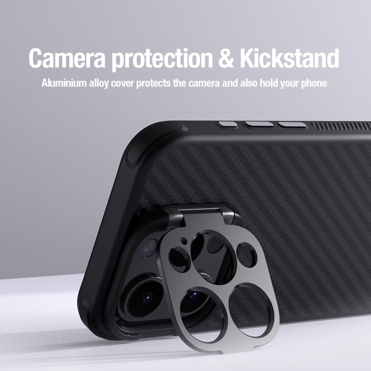 For iPhone 15 Pro NILLKIN Aramid Fiber MagSafe Magnetic Phone Case(Black) - free shipping - PMC TechLife - Order now!