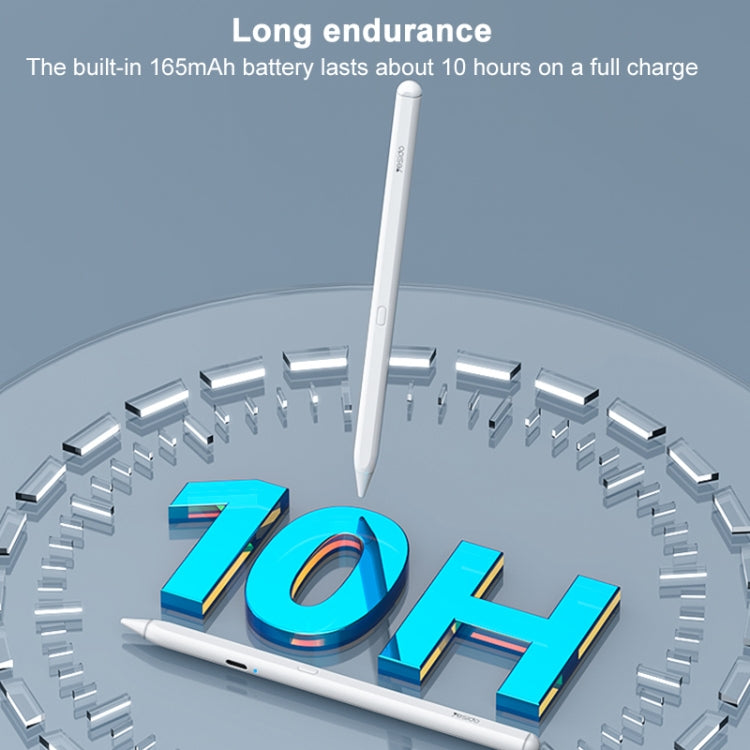 Yesido ST11 Anti-mistouch Magnetic Stylus for iPad(White) - free shipping - PMC TechLife - Order now!