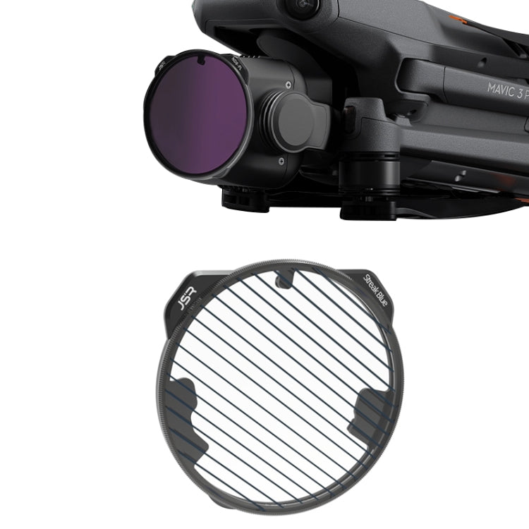 For DJI Mavic 3 Pro JSR KH Series Drone Lens Filter, Filter:Streak Drawing Blue - Lens Filter by JSR | Online Shopping South Africa | PMC TechLife | Buy Now Pay Later Mobicred