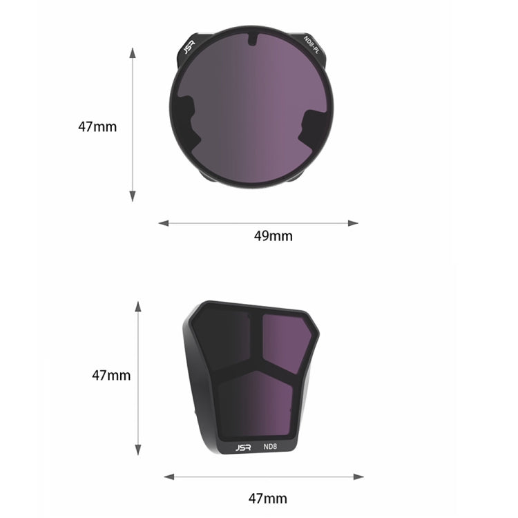 For DJI Mavic 3 Pro JSR KH Series Drone Lens Filter, Filter:STAR