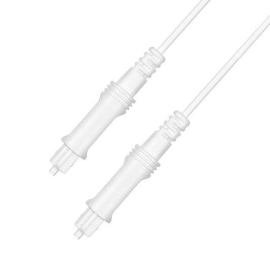 20m EMK OD2.2mm Digital Audio Optical Fiber Cable Plastic Speaker Balance Cable(White) - free shipping - PMC Jewellery - Order now!