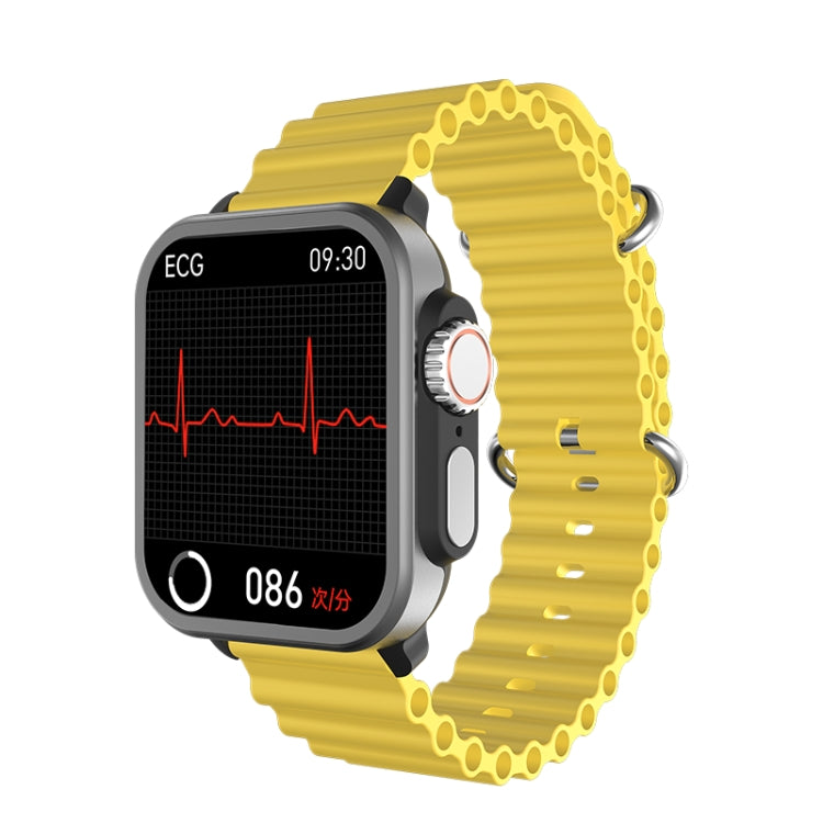 SPOVAN H6 1.83 inch TFT Screen Smart Watch Supports Bluetooth Call/Blood Oxygen Monitoring(Yellow) - Smart Watches by SPOVAN | Online Shopping South Africa | PMC TechLife | Buy Now Pay Later Mobicred