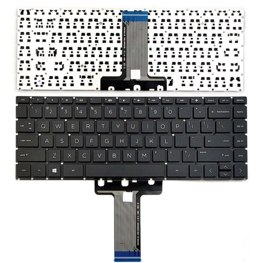For HP 14-CF / 14s-CF / 14-DK / 14s-DK US Version Keyboard - Replacement Keyboards by PMC Jewellery | Online Shopping South Africa | PMC Jewellery | Buy Now Pay Later Mobicred