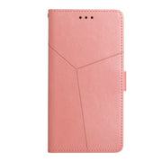 For Honor 90 Lite Y-shaped Pattern Flip Leather Phone Case(Pink)